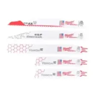 Milwaukee Zestawy ostrzy Sawzall Zestaw ostrzy SAWZALL - 5 szt. 49222205