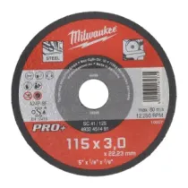 Milwaukee Tarcze tnące do metalu SC 41 / 115 x 3 x 22 mm - 1 szt. 4932451491