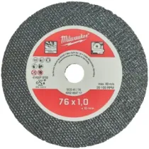 Milwaukee Tarcze tnące do metalu Thin Metal Cutting Discs SCS 41/76 x 1 x 10 mm - 5 szt. 4932464717