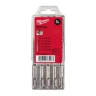 Milwaukee Wiertła SDS-Plus M2 Zestaw SDS-Plus M2 - 5 szt. 4932352338