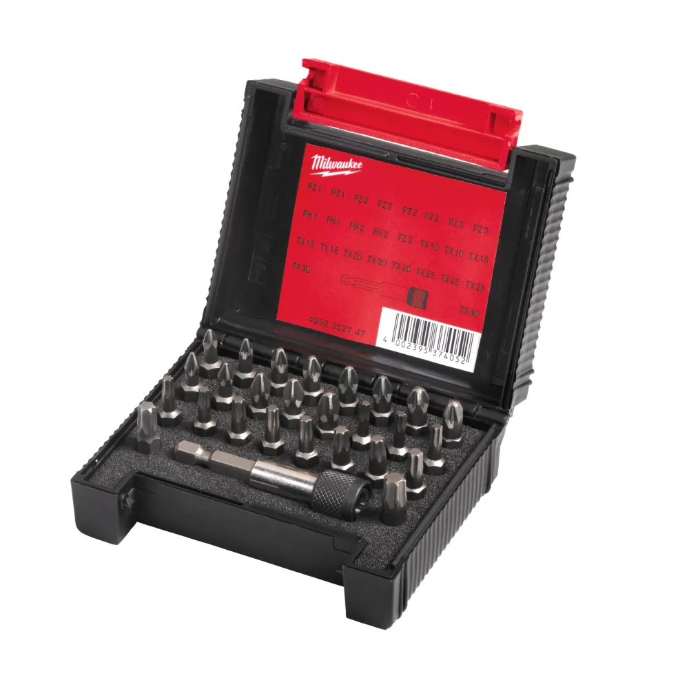 Milwaukee Zestawy wkrętarek Professional - 27 szt. 4932352747