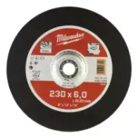 Milwaukee Tarcze szlifierskie Metal - seria Contractor SG 27 / 230 x 6 x 22 mm Seria Contractor - 1 szt. 4932451483