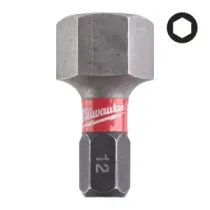 Milwaukee Bity Shockwave Hex Shockwave Hex 12 mm x 25 mm - 2 szt. 4932430900