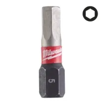 Milwaukee Bity Shockwave Hex Shockwave Hex 5 mm x 25 mm - 2 szt. 4932430896