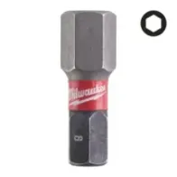 Milwaukee Bity Shockwave Hex Shockwave Hex 8 mm x 25 mm - 2 szt. 4932430898