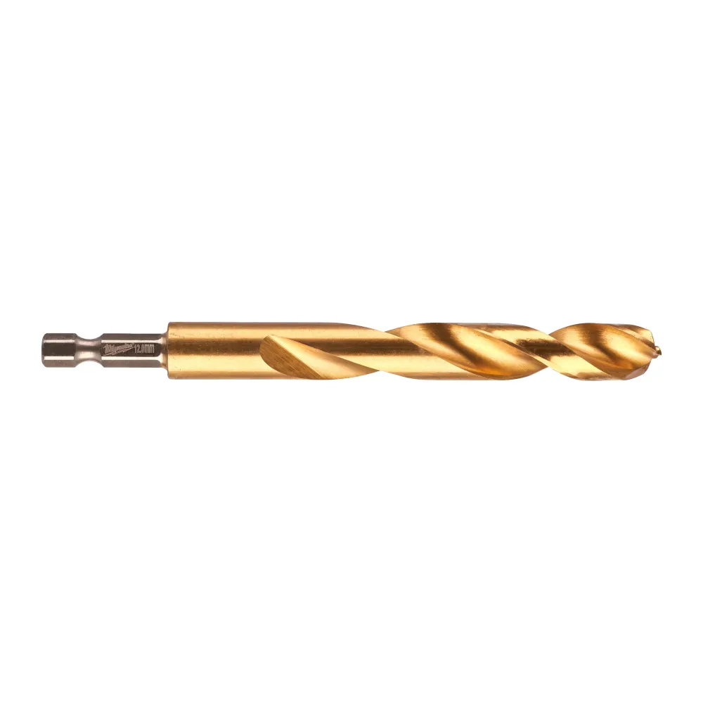 Milwaukee RED HEX - Wiertła Shockwave HSS-TiN Shockwave HSS-G TiN Red Hex 12 mm - 1 szt. 48894727