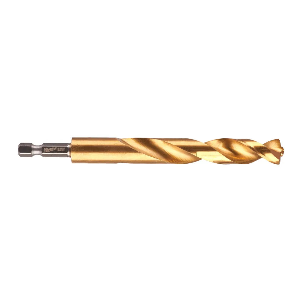 Milwaukee RED HEX - Wiertła Shockwave HSS-TiN Shockwave HSS-G TiN Red Hex 13 mm - 1 szt. 48894729