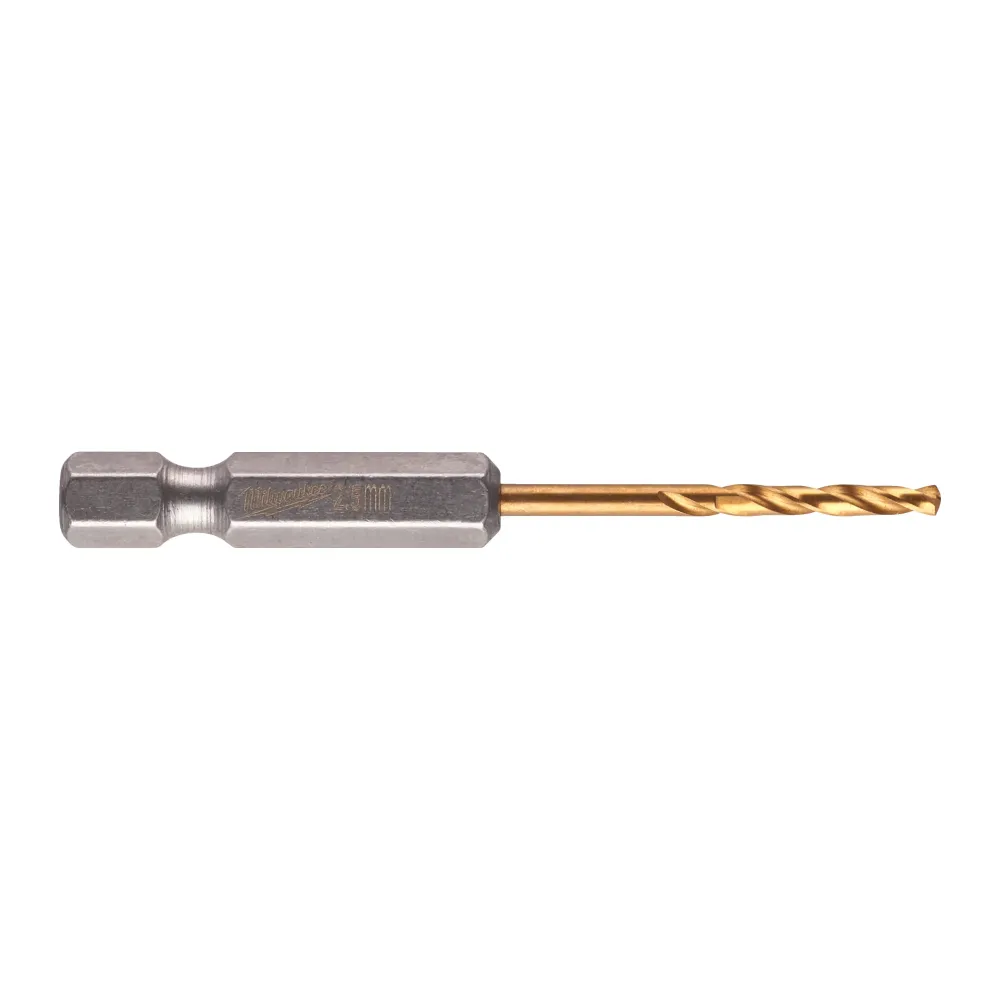 Milwaukee RED HEX - Wiertła Shockwave HSS-TiN Shockwave HSS-G TiN Red Hex 2,5 mm - 2 szt. 48894704