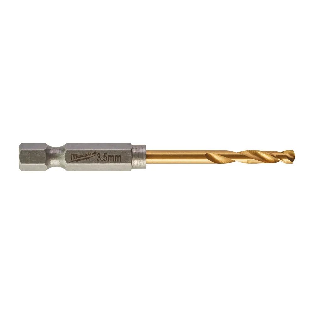 Milwaukee RED HEX - Wiertła Shockwave HSS-TiN Shockwave HSS-G TiN Red Hex 3,5 mm - 2 szt. 48894707