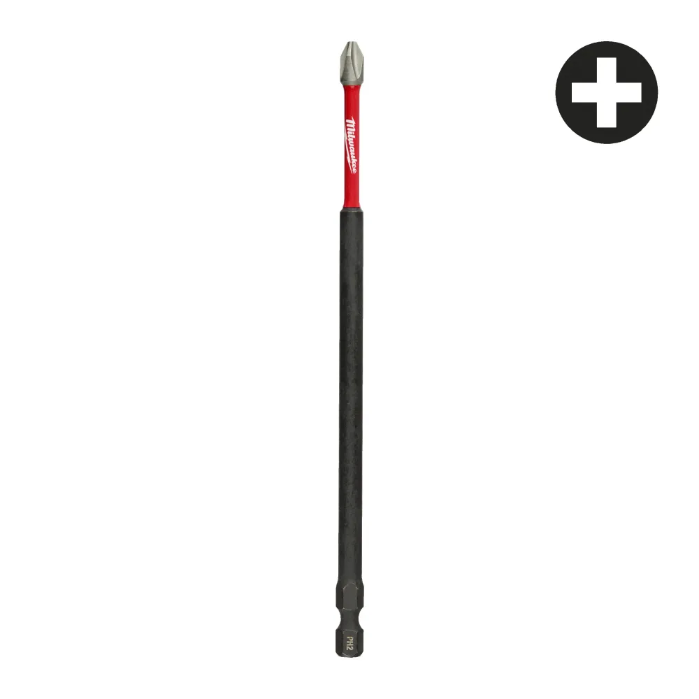 Milwaukee Wiertła Shockwave PH Shockwave PH2 x 150 mm - 1 szt. 4932471565