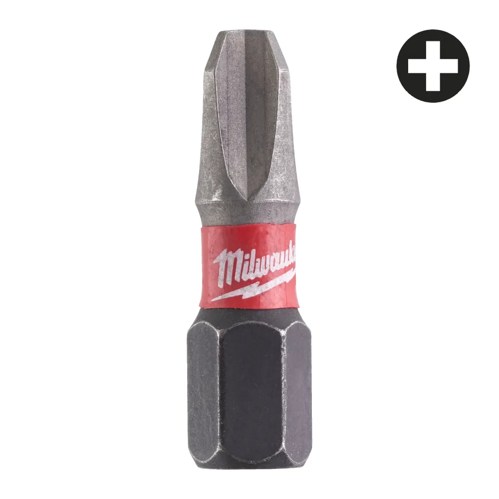 Milwaukee Bity Shockwave PH Shockwave PH3 x 25 mm - 2 szt. 4932430857