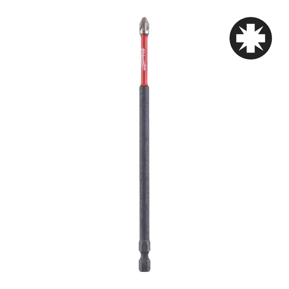 Milwaukee Bity Shockwave PZ Shockwave PZ2 x 150 mm - 1 szt. 4932471928