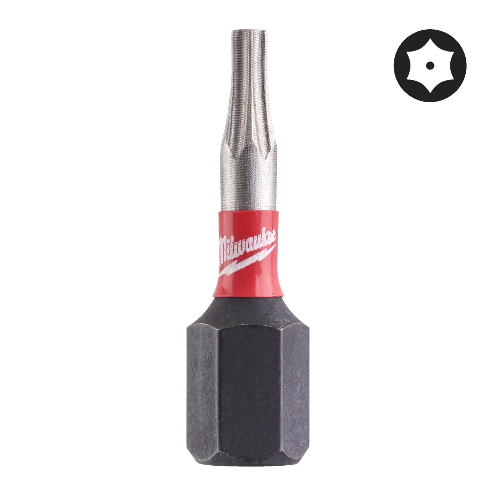 Milwaukee Bity Shockwave TX BO Shockwave TX BO8 x 25 mm - 2 szt. 4932471578