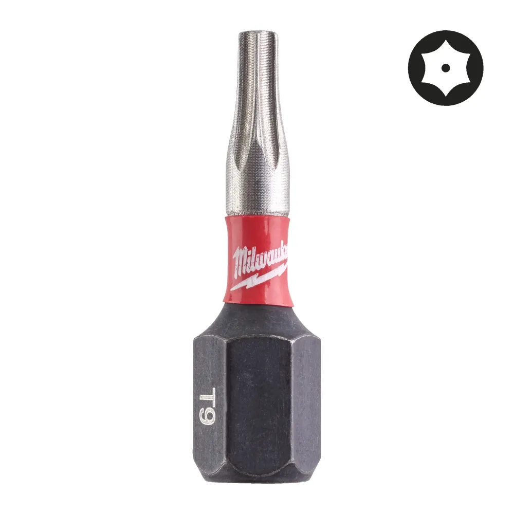 Milwaukee Bity Shockwave TX BO Shockwave TX BO9 x 25 mm - 2 szt. 4932471579