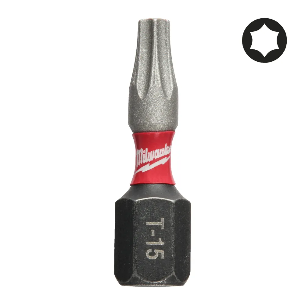 Milwaukee Bity Shockwave TX Shockwave TX15 x 25 mm - 2 szt. 4932430872