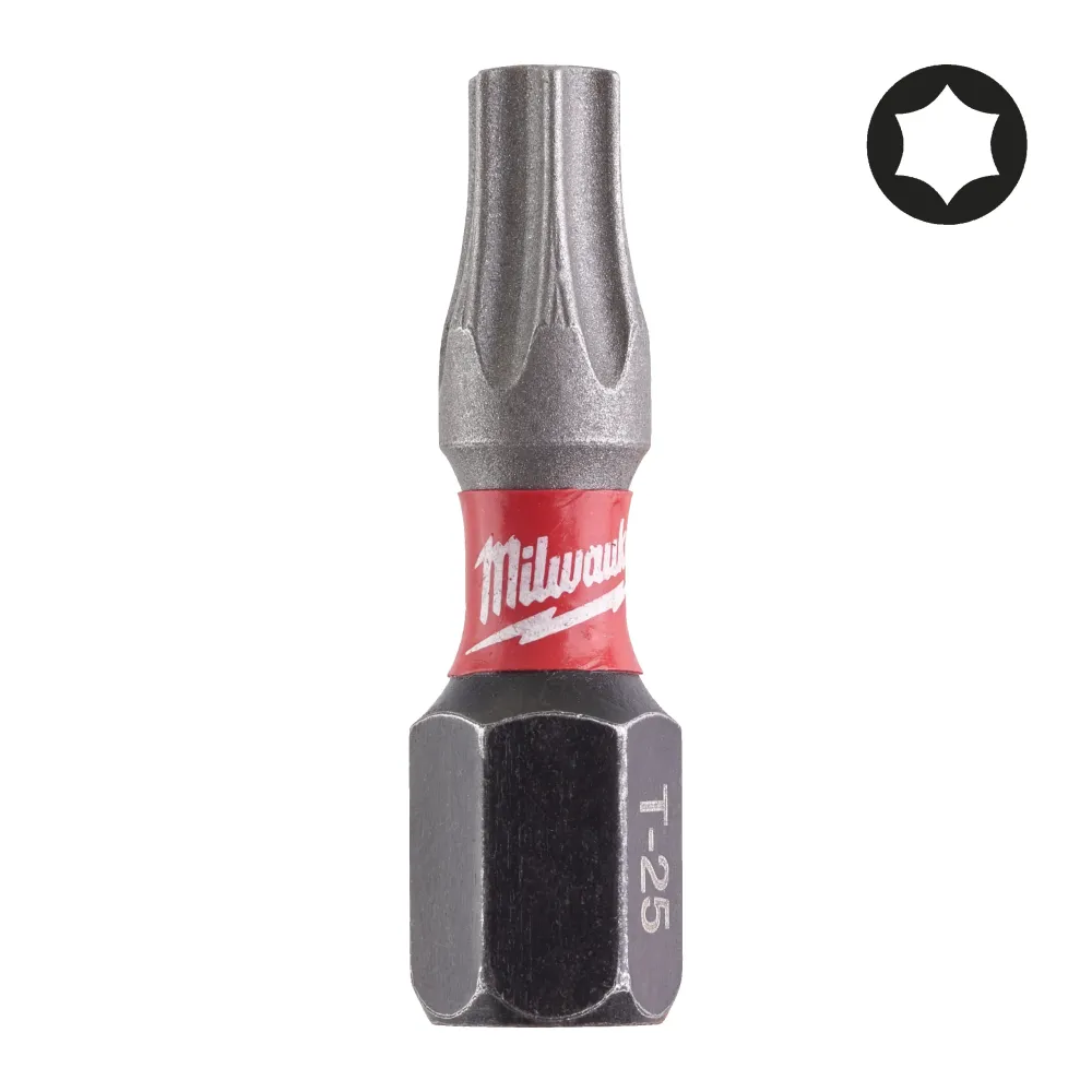 Milwaukee Bity Shockwave TX Shockwave TX25 x 25 mm - 2 szt. 4932430879