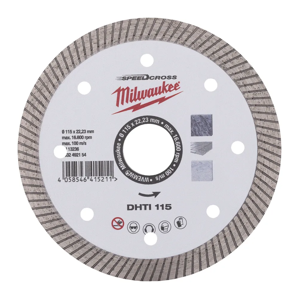 Milwaukee Speedcross DHTI Speedcross DHTI 115 mm - 1 szt. 4932492154