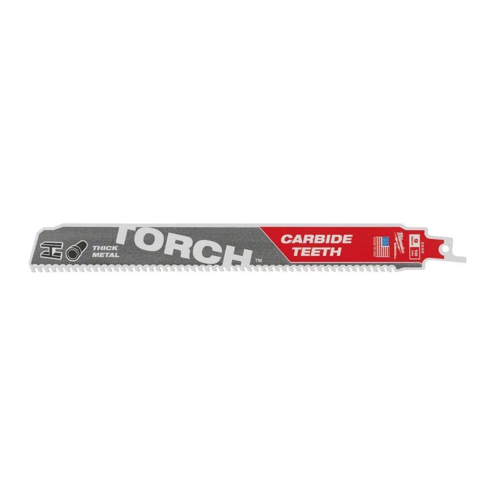 Milwaukee Metal: Palnik z zębami z węglika spiekanego TCT TORCH 230mm x 10 Tpi - 5 szt. 48475552