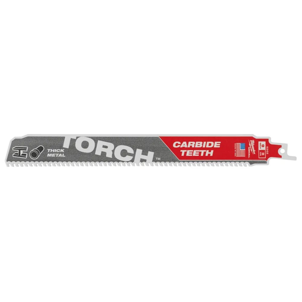 Milwaukee Metal: Palnik z zębami z węglika spiekanego TCT TORCH 230mm x 8 Tpi - 5 szt. 48475502