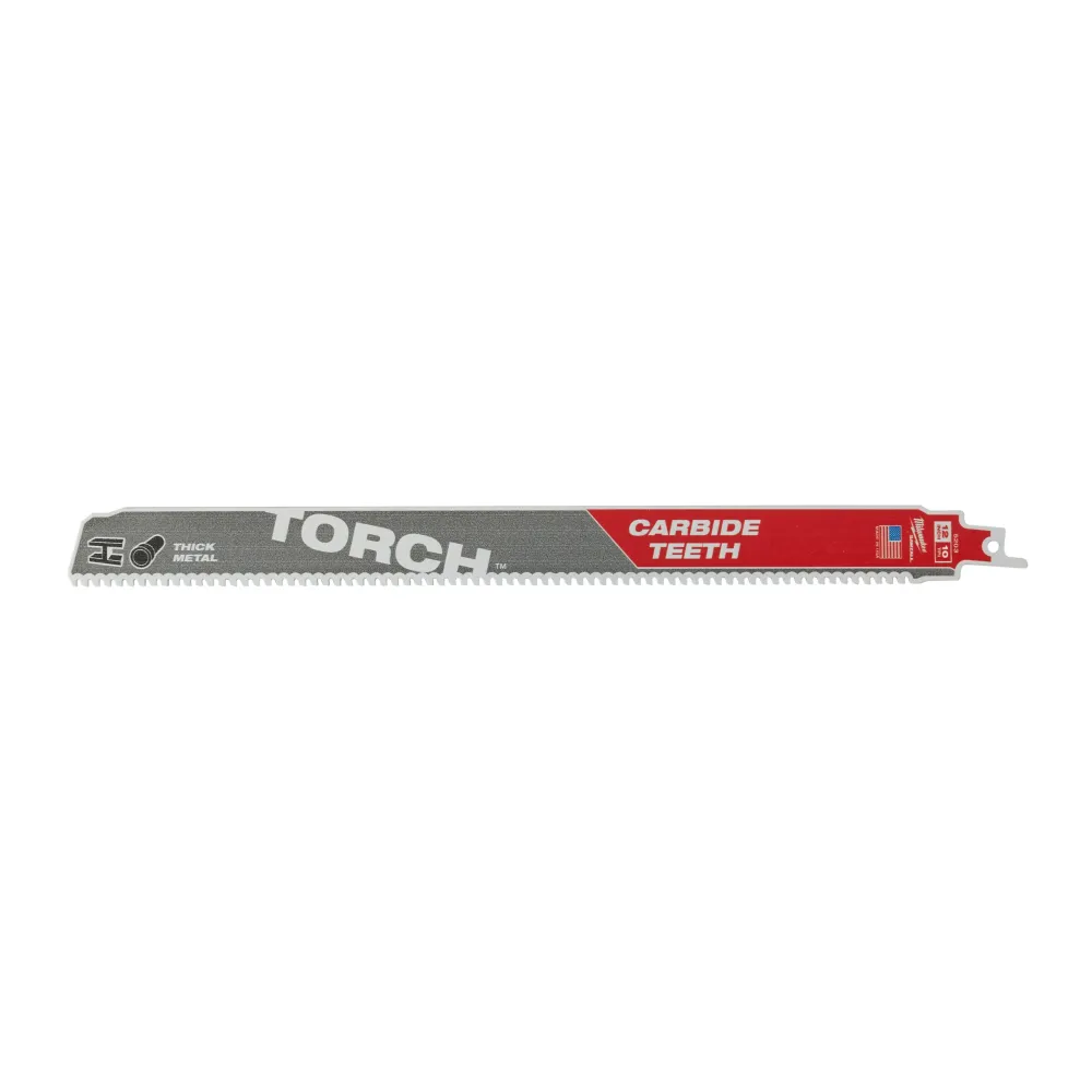 Milwaukee Metal: Palnik z zębami z węglika spiekanego TCT TORCH 300mm x 10 Tpi - 1 szt. 48475253
