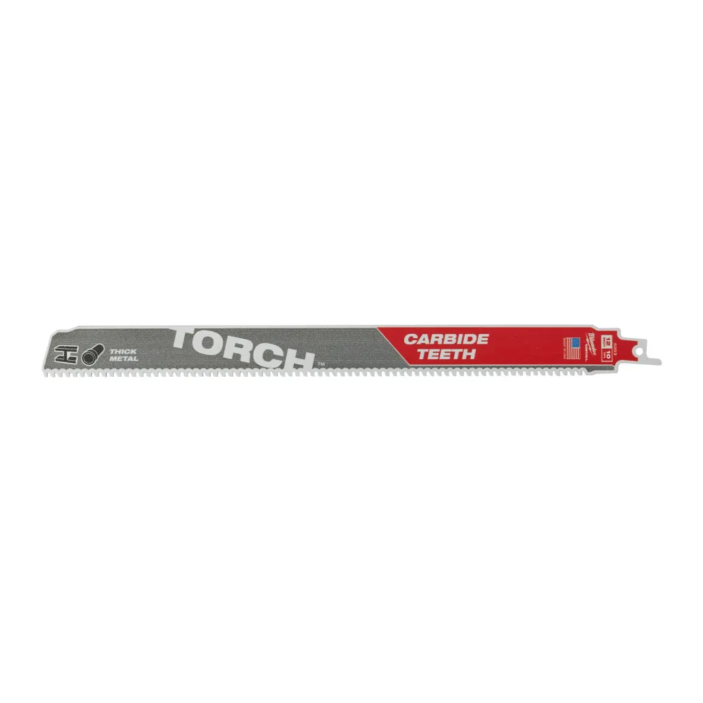 Milwaukee Metal: Palnik z zębami z węglika spiekanego TCT TORCH 300mm x 10 Tpi - 5 szt. 48475553