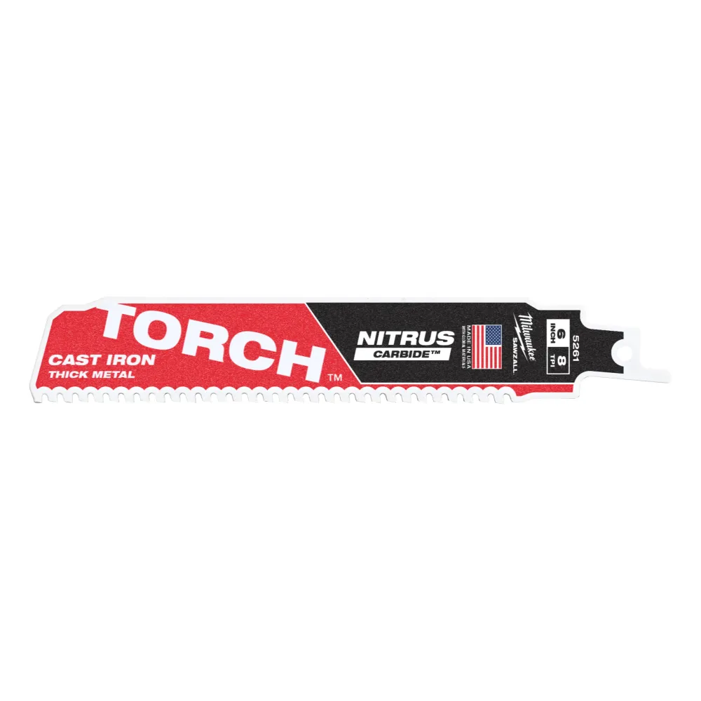 Milwaukee Metal: Palnik z węglikiem azotowym TCT PALNIK NITRUS 150 mm x 8 Tpi - 1 szt. 48475261