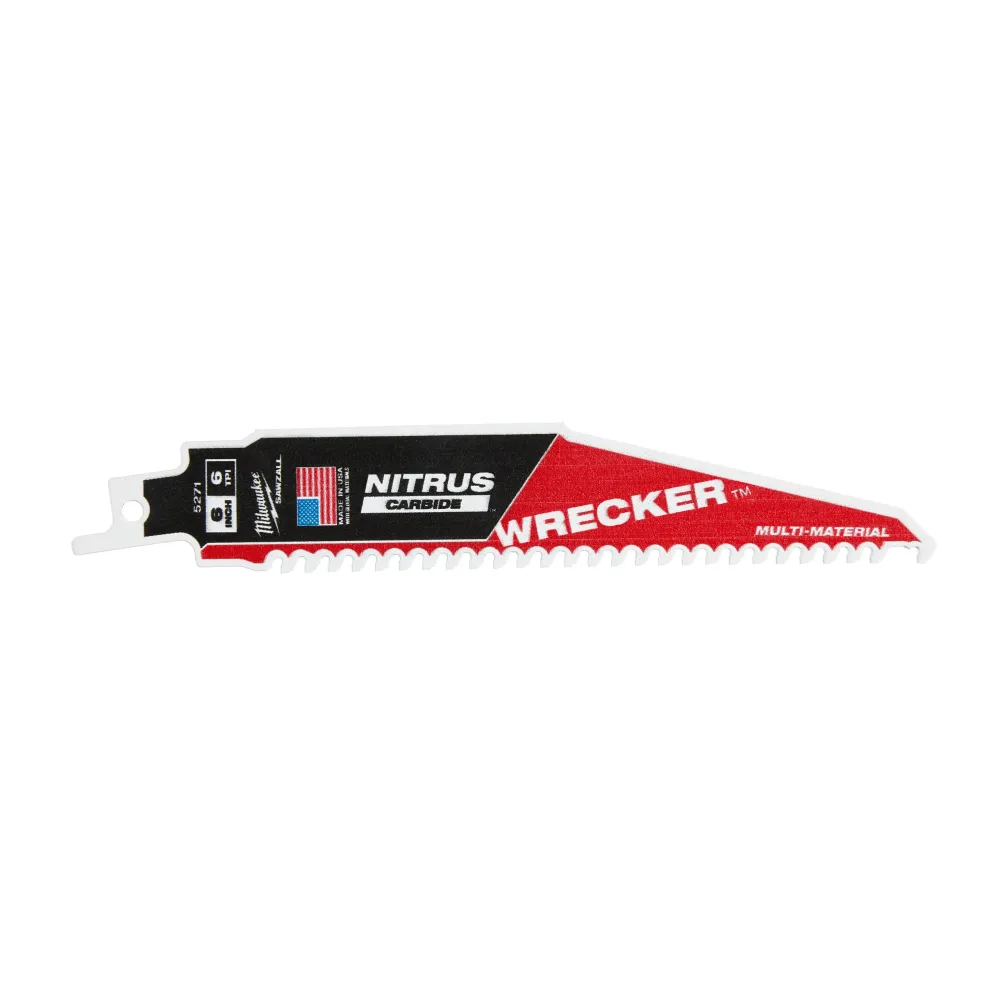 Milwaukee Multi Material: Wrecker z zębami z węglika NITRUS TCT WRECKER NITRUS 150mm x 6 Tpi - 1 szt. 48475271
