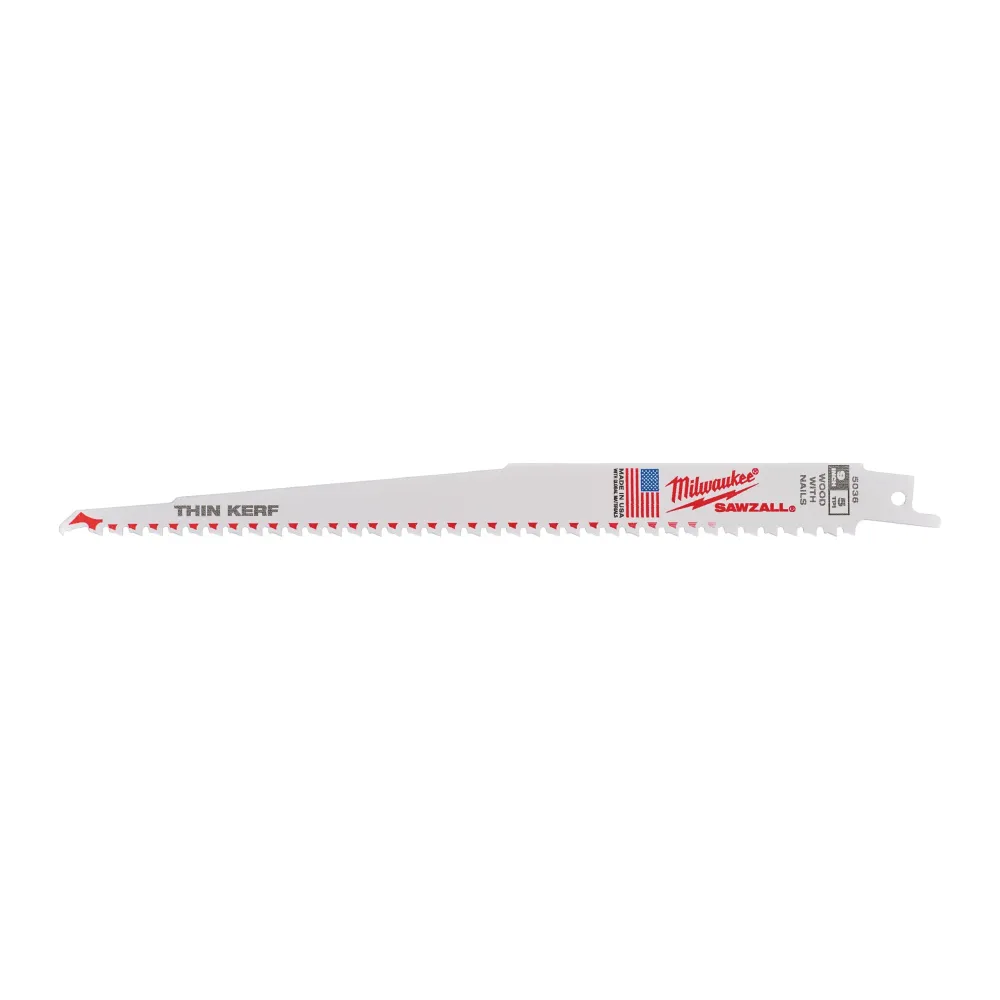 Milwaukee Wood z gwoździami - CIENKA SZCZELINA rozbiórka CIENKA SZCZELINA 230 mm - 50 szt. 48016036