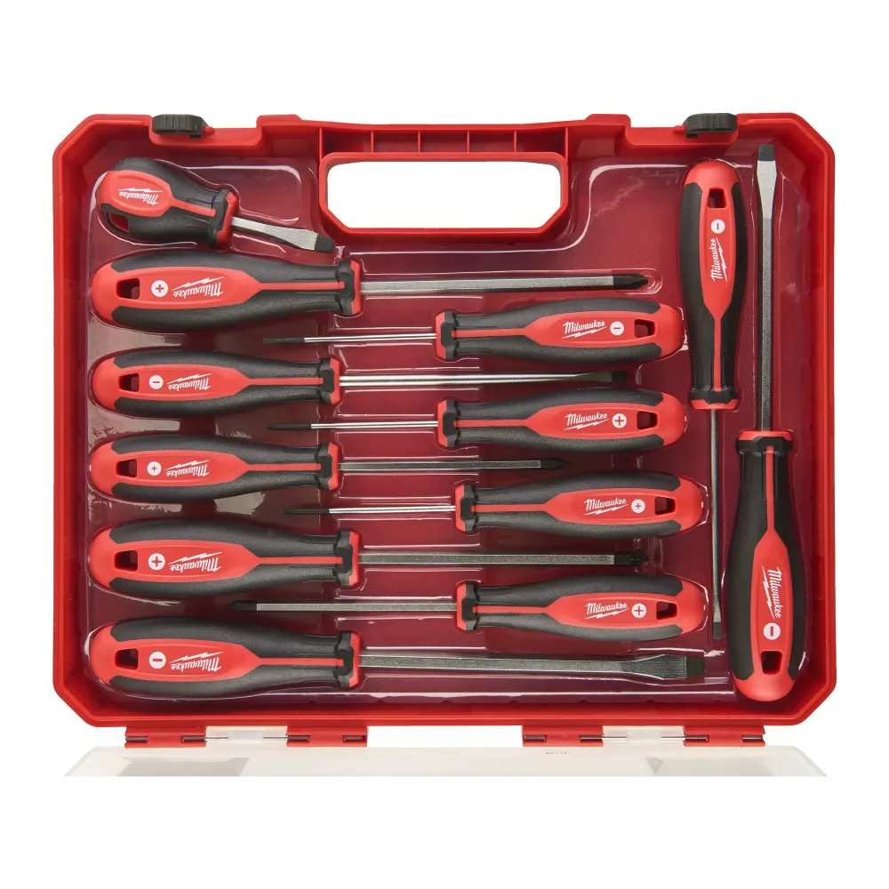 Milwaukee Wkrętaki Tri-lobe Zestaw Tri-lobe S/Driver 4 - 12 szt. 4932472003