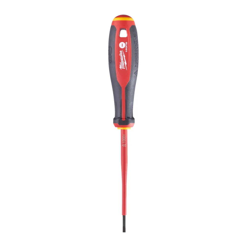 Milwaukee Wkrętaki Tri-Lobe VDE Wkrętak Tri-Lobe VDE - płaski 0,5 x 3 x 100 4932478713