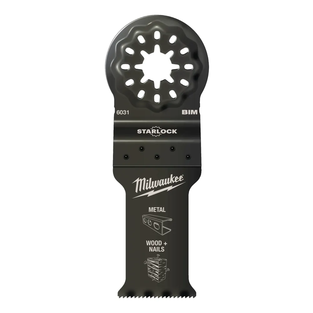 Milwaukee ostrza wielofunkcyjne Starlock Wood & Metal Bi-Metal 28 mm ostrze zanurzeniowe - 1 szt. 48906031