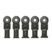 Milwaukee Akcesoria do narzędzi wielofunkcyjnych - zestawy narzędzi wielofunkcyjnych Starlock Wood & Metal Set - 5 szt. 48906115
