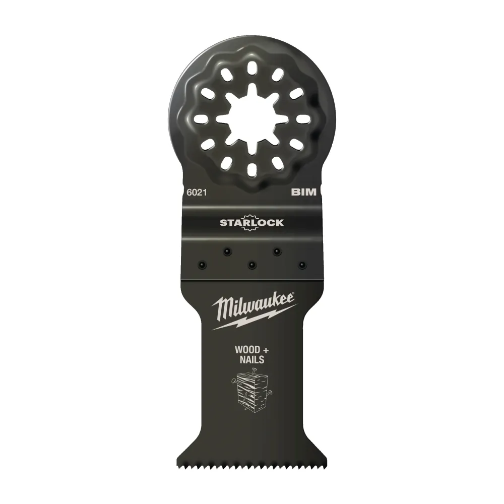 Milwaukee ostrza wielofunkcyjne Starlock Wood & Nails Bi-Metal 35 mm ostrze do cięcia wgłębnego - 1 szt. 48906021