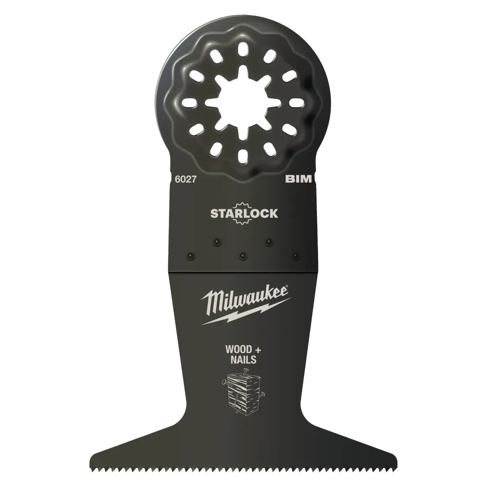 Milwaukee ostrza wielofunkcyjne Starlock Wood & Nails Bi-Metal 65 mm ostrze zanurzeniowe - 1 szt. 48906027