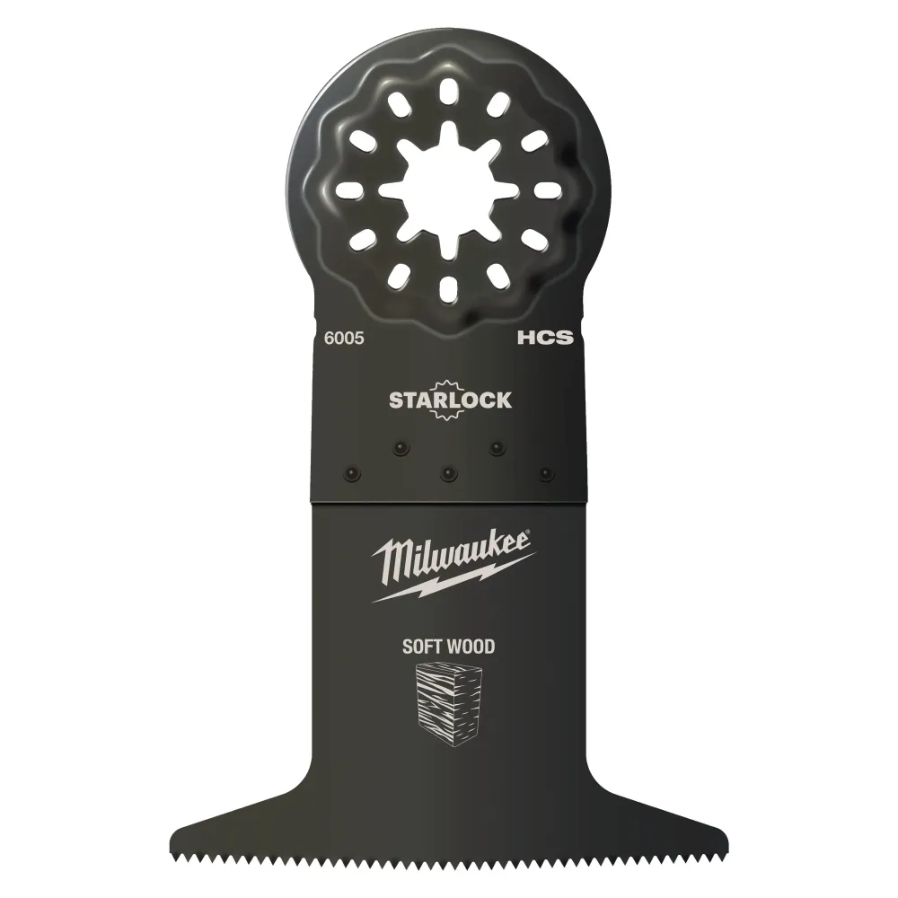 Milwaukee ostrza do drewna Starlock Wood 65 mm ostrze do cięcia wgłębnego - 1 szt. 48906005
