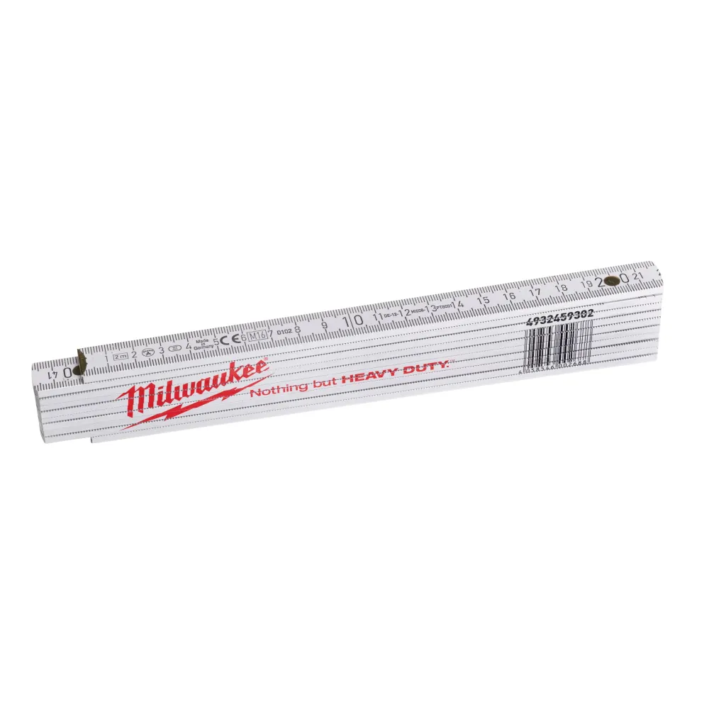 Milwaukee Wood składana miara Drewniana składana linijka 2m 4932459302