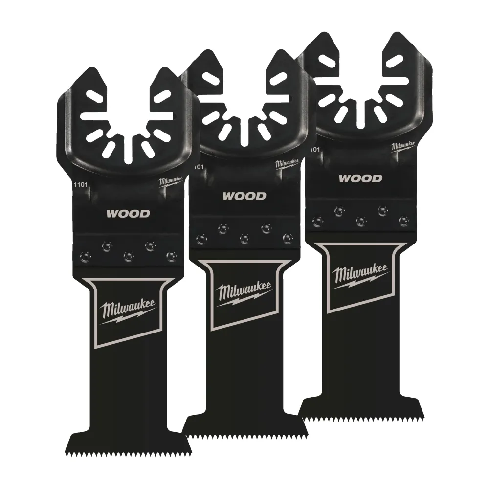 Milwaukee Brzeszczoty do drewna Open-Lok ​​Brzeszczot do drewna 35 mm - 3 szt. 48851103