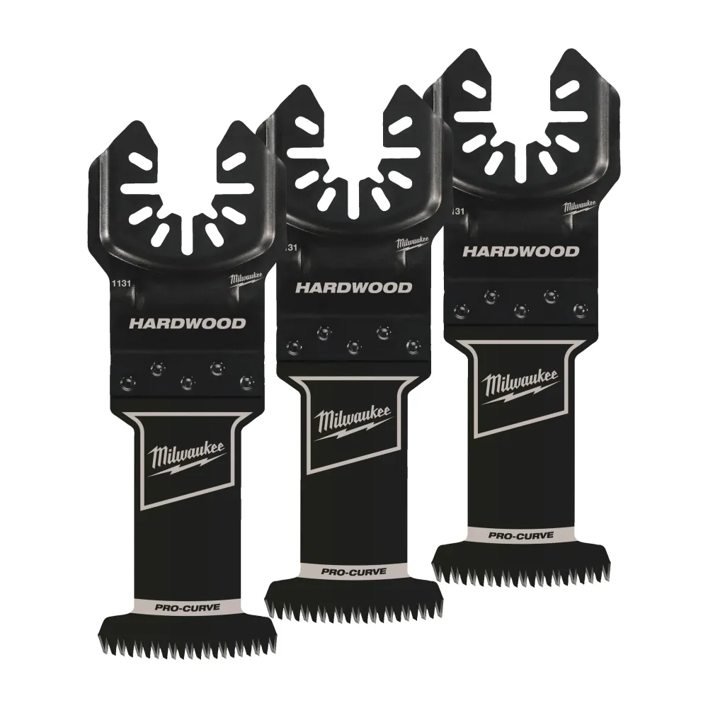 Milwaukee Brzeszczoty do drewna Open-Lok ​​Brzeszczot do cięcia drewna 3-cięciowy 35 mm - 3 szt. 48851133