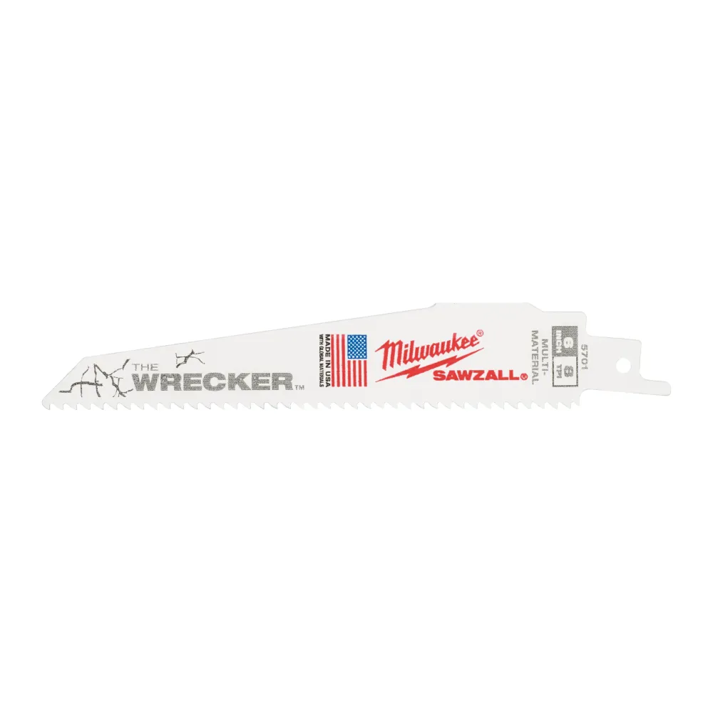 Milwaukee Multi Material: Wrecker WRECKER 150mm x 7/11 Tpi - 5 szt. 48475701