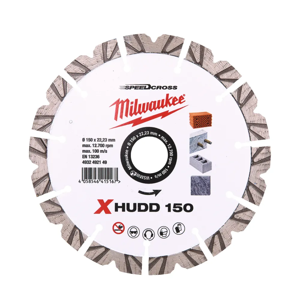 Milwaukee Premium Speedcross XHUDD XHUDD 150 mm - 1 szt. 4932492149
