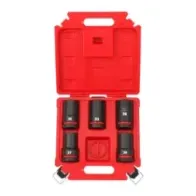 Milwaukee Zestaw nasadek 1" Zestaw nasadek 1" głęboki - 5 szt. 4932498752