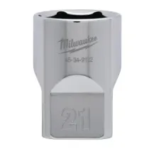 Milwaukee Nasadki 1/2 Drive Nasadki 1/2 Drive Metryczne Standardowe - 21 mm 4932480019