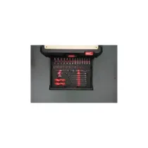 Milwaukee Zestaw wkładek piankowych do szuflady Packout Drawer 3/8" z grzechotką i kluczem nasadowym 55 szt. 4932493640