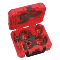 Milwaukee Zestaw Big Hawg Multi Material Set Zestaw pił otwornic BIG HAWG multi mat. - 10 szt. 4932464939