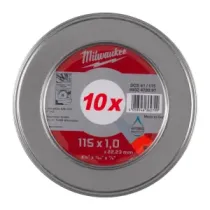 Milwaukee Tarcze tnące Thin Metal Cut.W Pro+ SCS 41 115 x 1,0 mm MetalBox - 10 szt. 4932478997