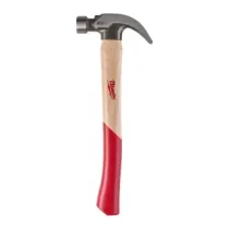 Milwaukee Hickory Claw Hammer Hickory Curved Claw Hammer 20oz / 570g 4932478660