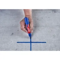 Milwaukee Marker z końcówką dłutową Inkzall Inkzall Blue L Chisel Tip 4932471557