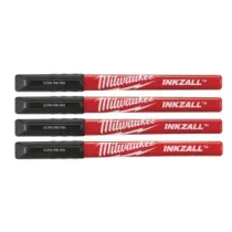 Milwaukee Długopisy Inkzall Fine Tip Długopisy Inkzall Fine Tip w kolorze czarnym - 4 szt. 48223164