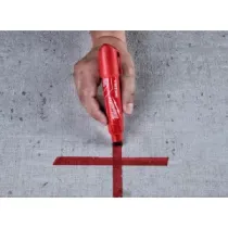 Milwaukee Marker z końcówką dłutową Inkzall Chisel Tip firmy INKZALL Red XL 4932471560