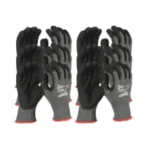 Milwaukee Zestaw rękawic Cut E Rękawice Cut E - 10/XL - 12 szt. 4932471624